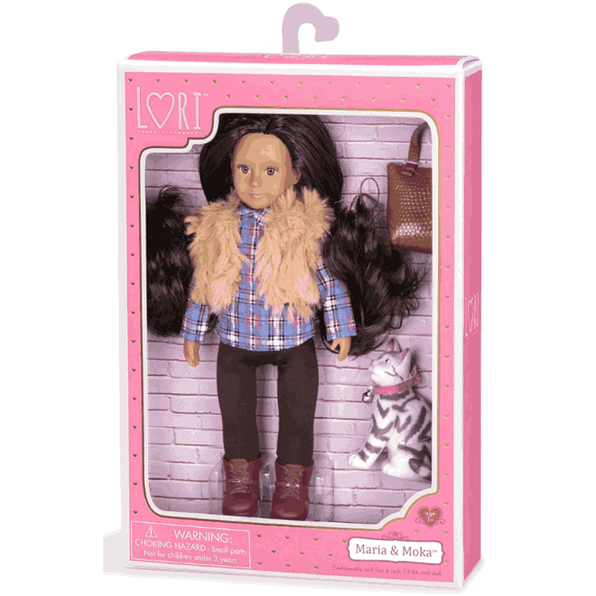 Lori Maria ve Moka Oyuncak Bebek - 15 cm