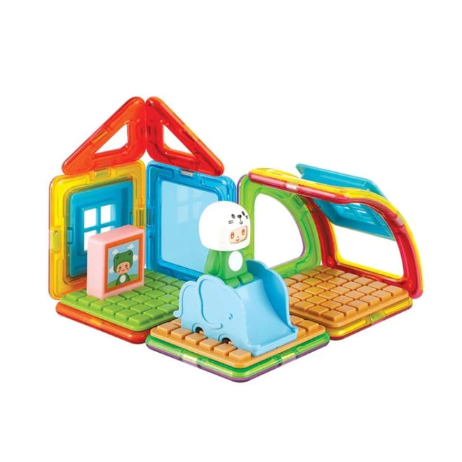 Magformers Mıknatıslı Cube HouseSet - Frog - 20 Parça