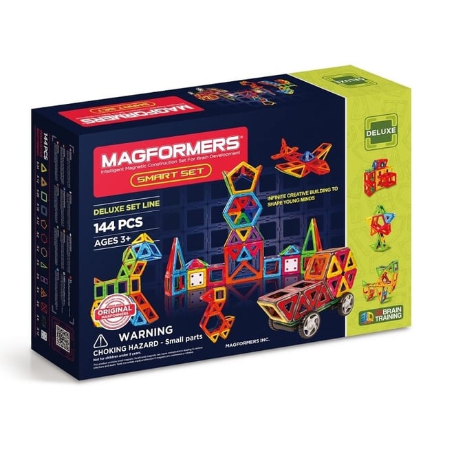 Magformers Mıknatıslı Deluxe Set 144 Parça