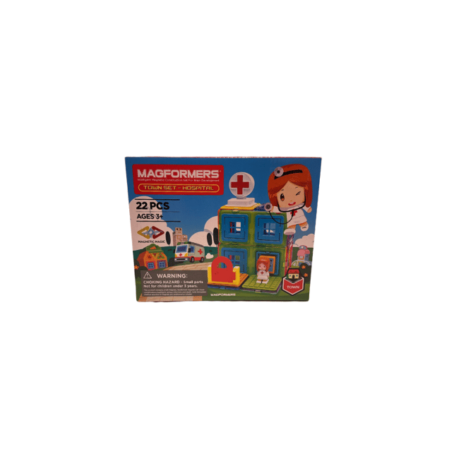 Magformers Mıknatıslı Hospital Set - 22  Parça