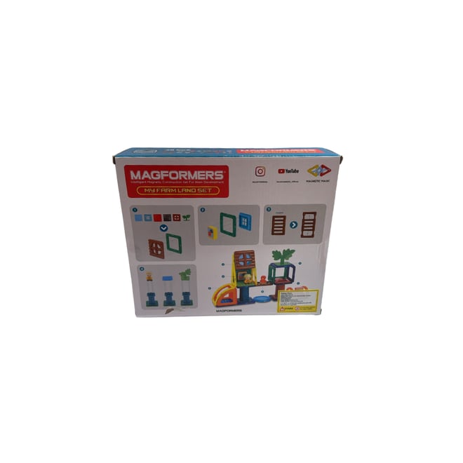 Magformers Mıknatıslı My Farm Land Set - 48 Parça