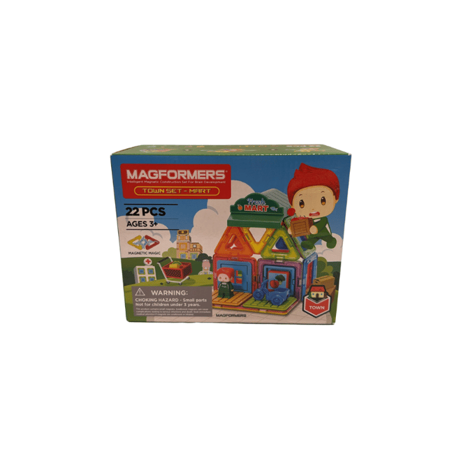 Magformers Mıknatıslı Town Set - Mart - 22 Parça