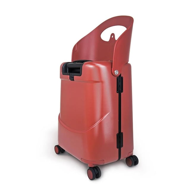 Miamily Carry On Kabin Boy Valiz - Maroon Red