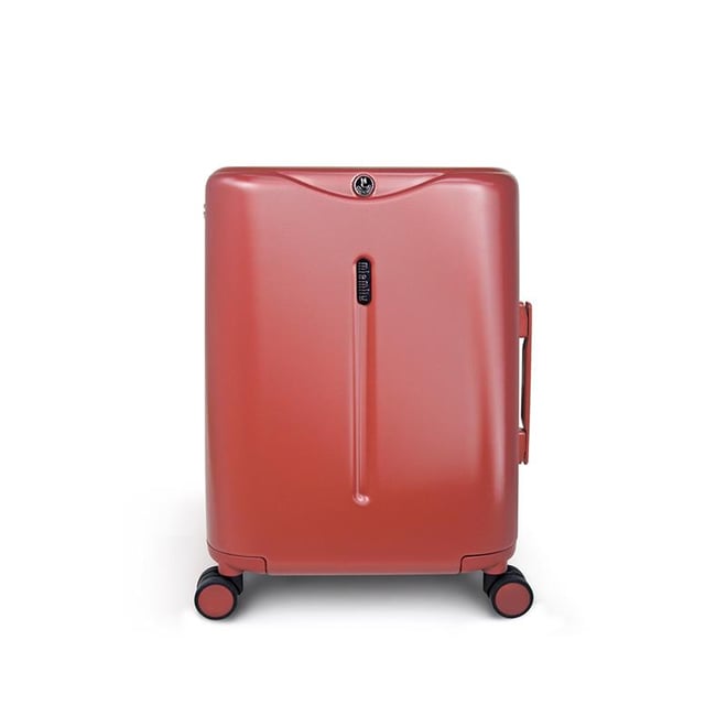 Miamily Carry On Kabin Boy Valiz - Maroon Red