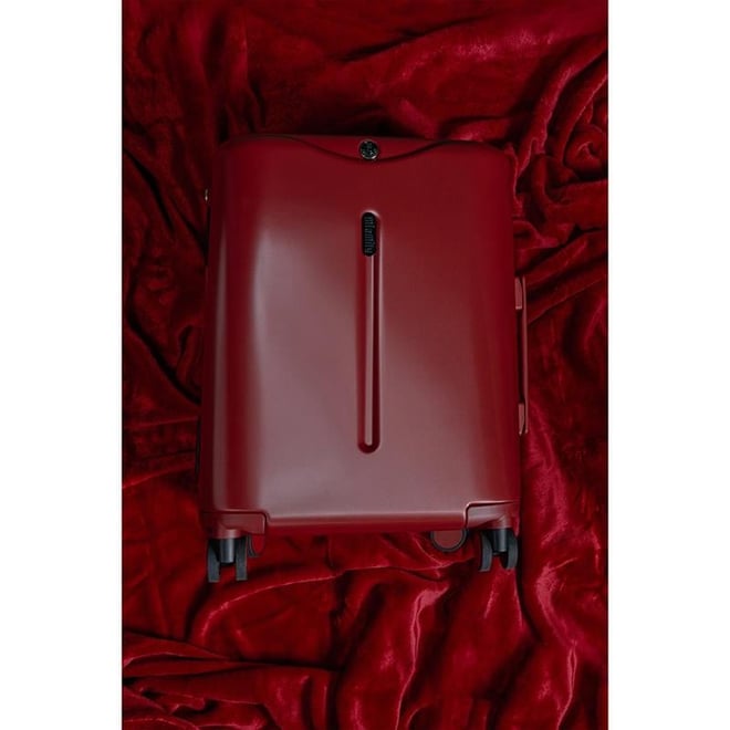 Miamily Carry On Kabin Boy Valiz - Maroon Red