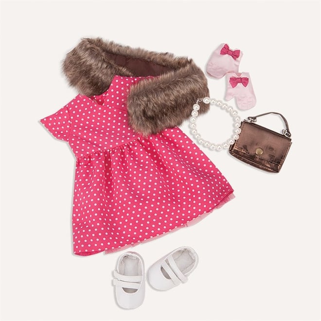 Our Generation Kıyafet/Deluxe Polka Dot Dress