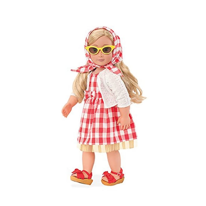Our Generation Kıyafet/50's Dress With Sandals