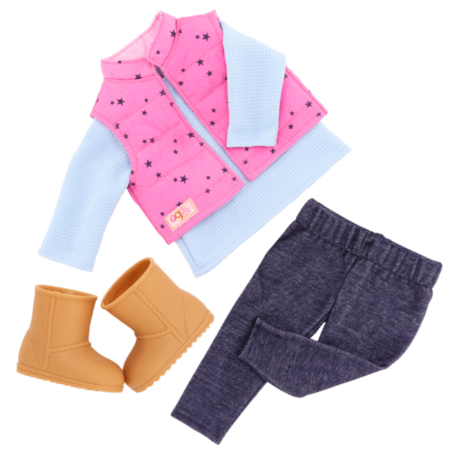 Our Generation Kıyafet - Vest & Jeggings