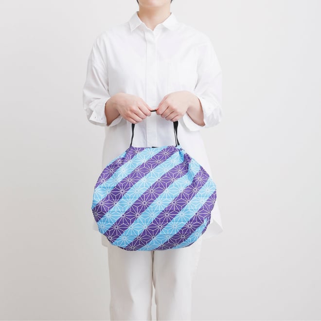 Shupatto Compact Bag M - Asanoha