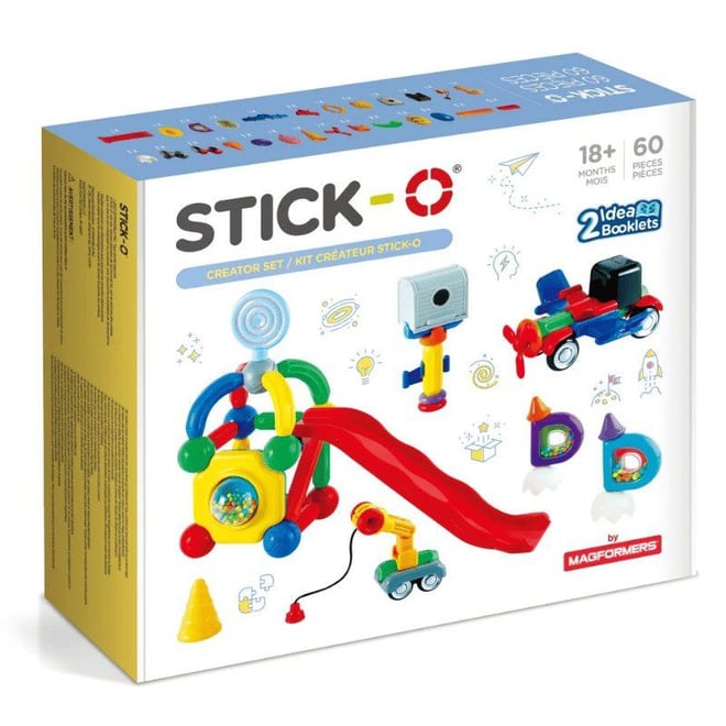 Stick-O Mıknatıslı İnşaat Seti 60 Parça