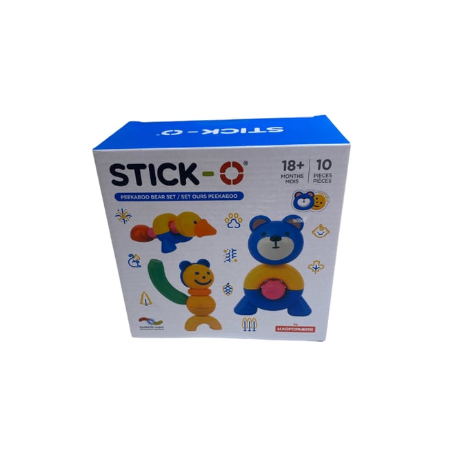 Stick-O Mıknatıslı PeekABoo Ayıcık Seti 10 Parça