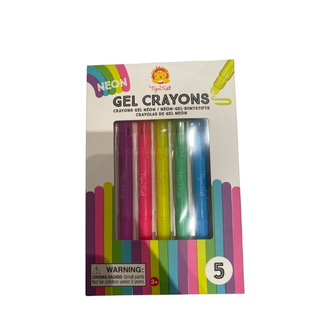 Tiger Tribe 5'li Neon Jel Pastel Boya Kalemi