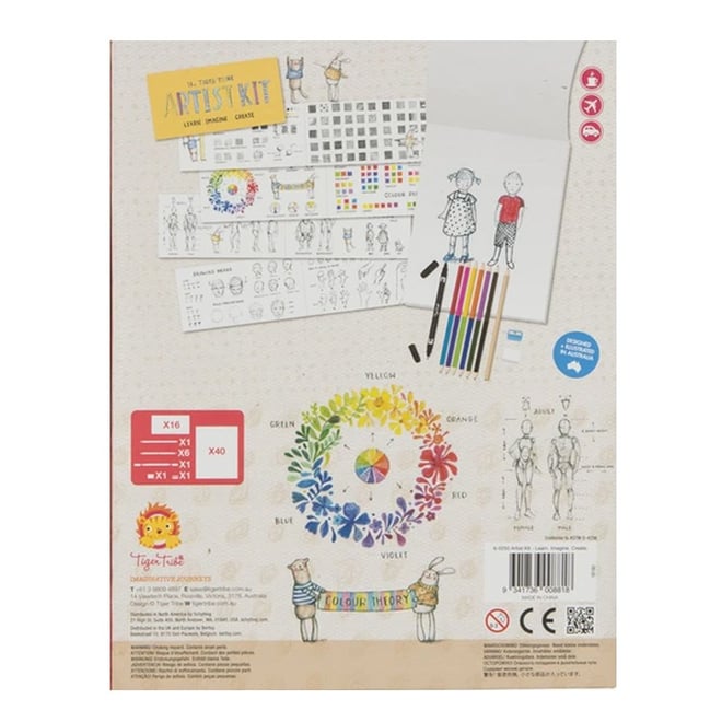 Tiger Tribe Boyama Seti / Artist Kit
