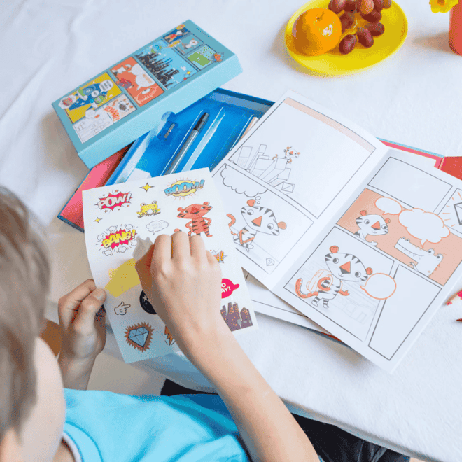 Tiger Tribe Comic Book Kit - Practice Plan Create