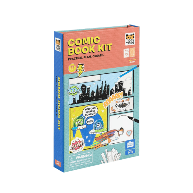 Tiger Tribe Comic Book Kit - Practice Plan Create