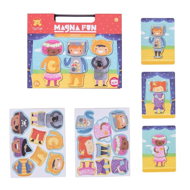 Tiger Tribe Eğlenceli Puzzle Magnet/ Kıyafet