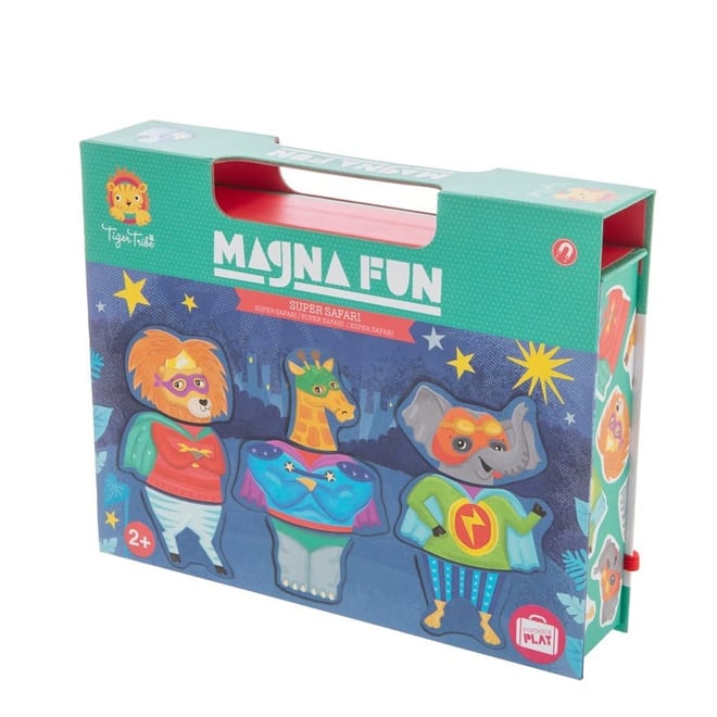 Tiger Tribe Eğlenceli Puzzle Magnet/ Safari