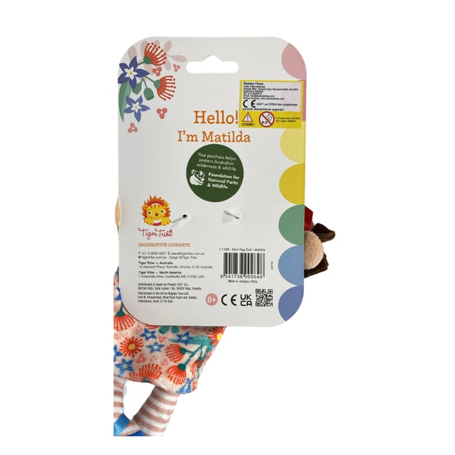 Tiger Tribe Mini Bez Bebek - Matilda