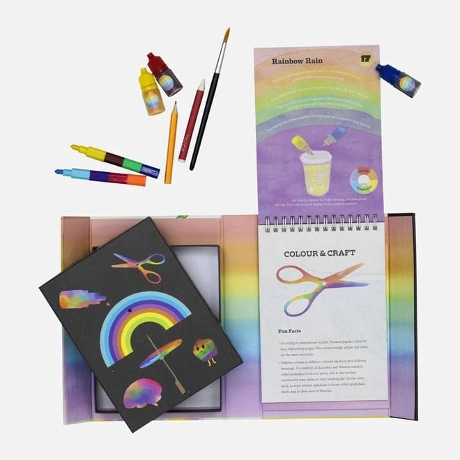 Tiger Tribe Rainbow Lab - Playing with Colour