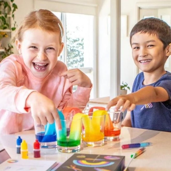 Tiger Tribe Rainbow Lab - Playing with Colour