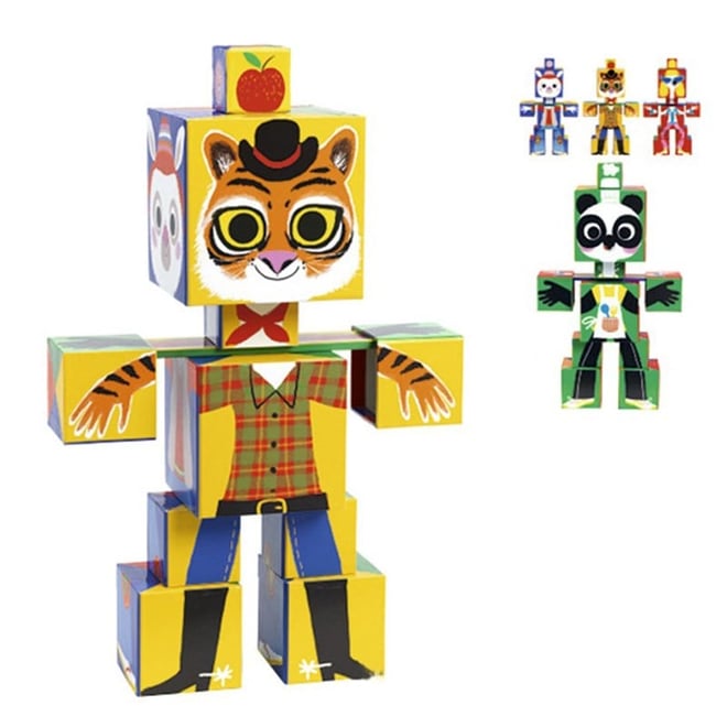Totem Cubes Rigolo
