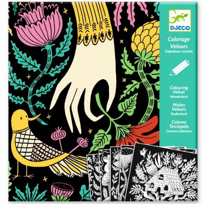 Velvet colouring - Wonderland