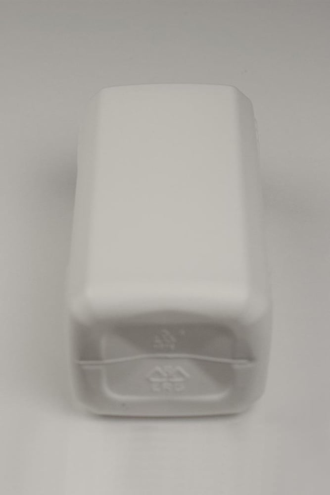 Köşeli Plastik Şişe Beyaz 1000 ml