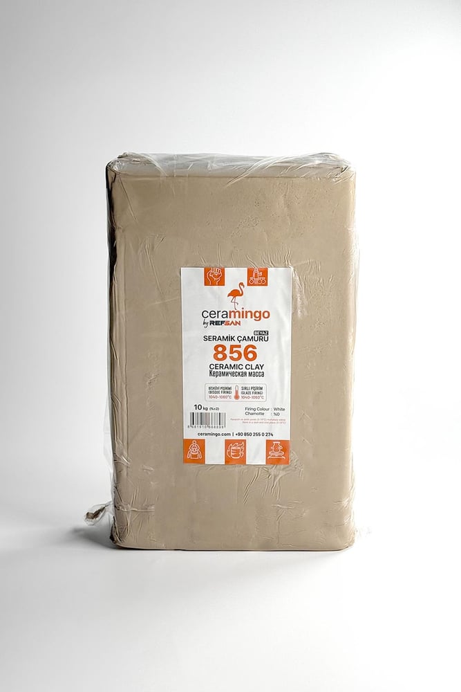 856 Seramik Çamuru Vakumlu 10 Kg