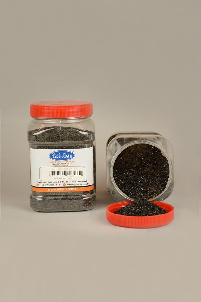 Frıt B00 Siyah Opal | Cam Füzyon Boyası