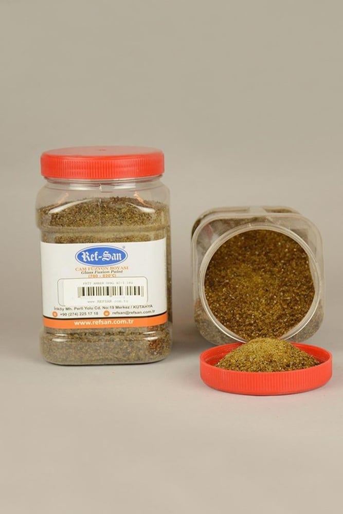 Frıt B2-1 Amber Opal | Cam Füzyon Boyası