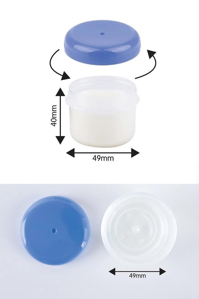 Plastik Saklama Kabı 50 cc