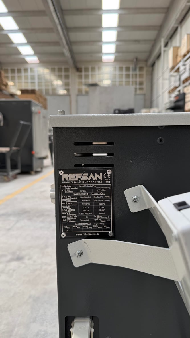 RD27 Kamara Tipi Fırın 1320°C