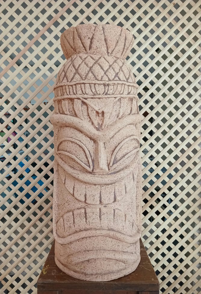 Tiki Seramik Heykel 