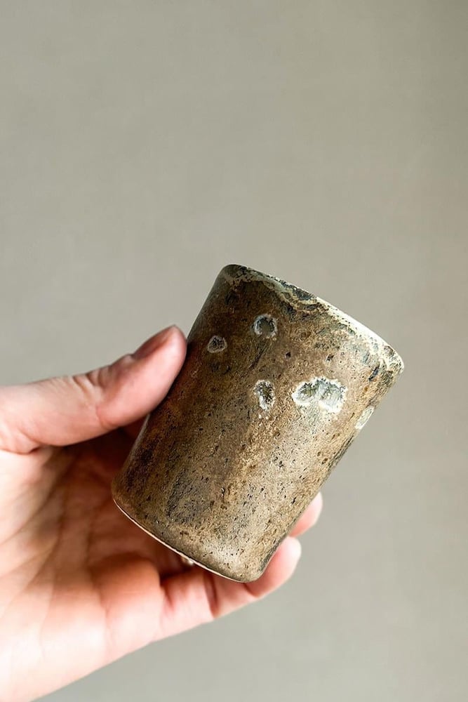 Treasure El Yapımı Seramik Oval Espresso Kahve Bardağı