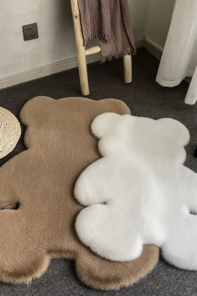Halı Seçiminde Bilinmesi Gerekenler Vizon Ayıcık Şekilli Peluş Halı
