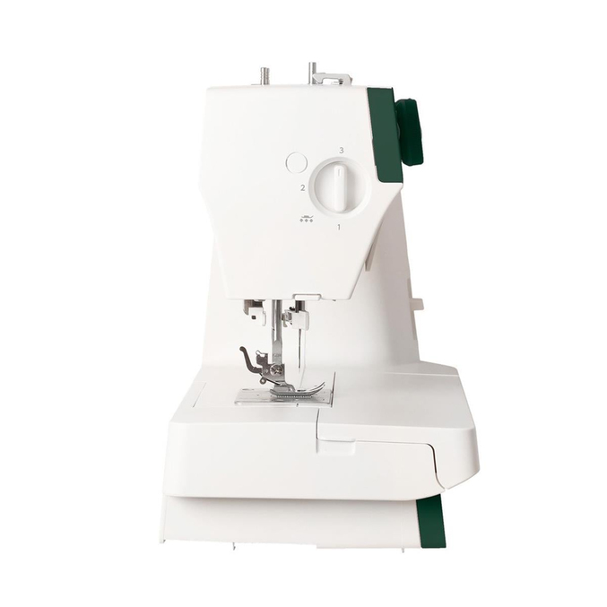 Janome 1522GN otomatik iplik takma ve baskı ayağı bölümü