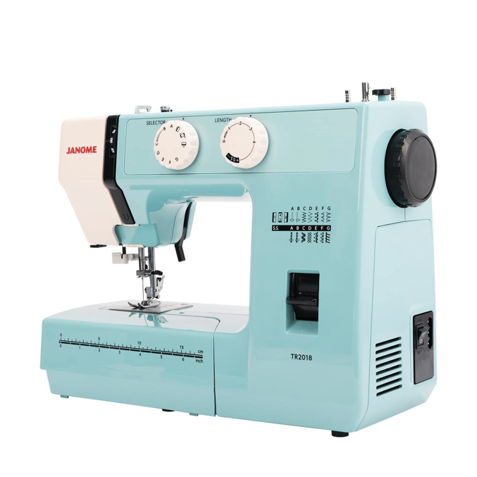 Janome TR2018 ön ve yan görünüm