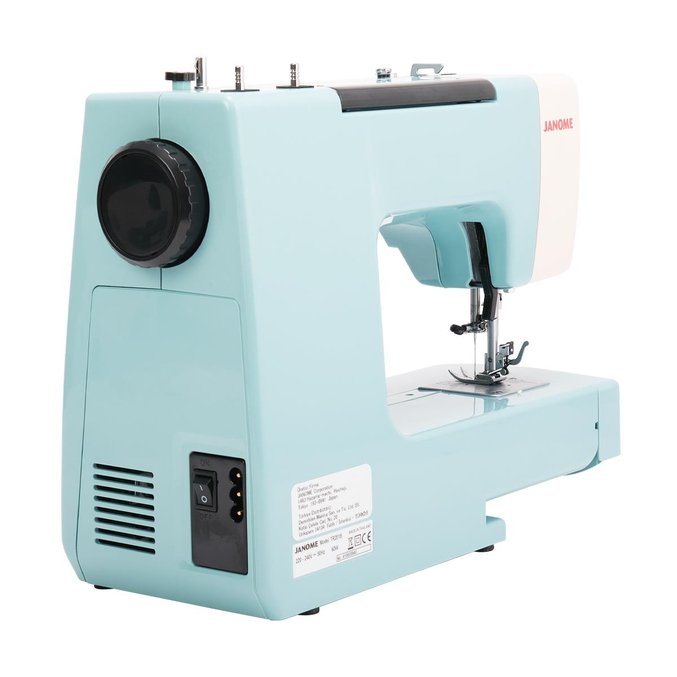Janome TR2018 arka ve yan görünüm