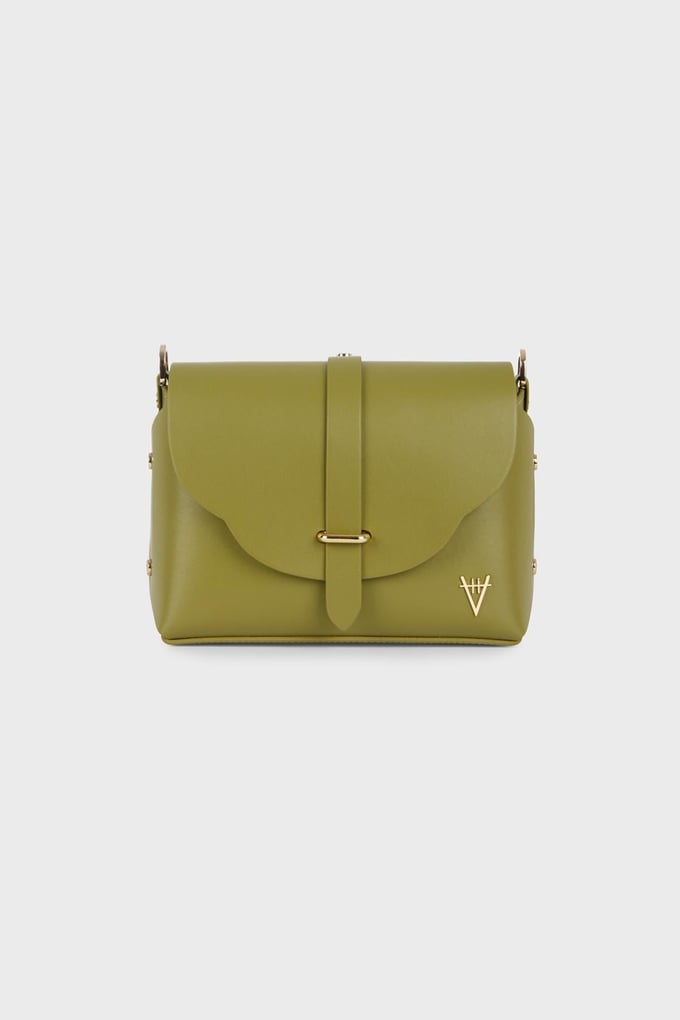 Harmonia Shoulder Olive Bag