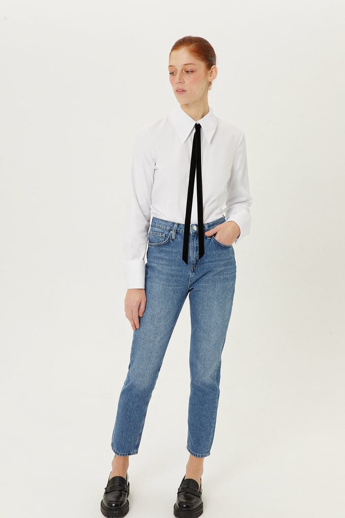 Slim Fit Blue Jeans