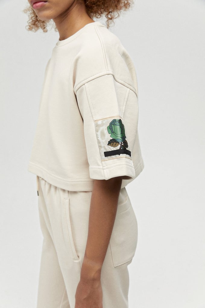 Crop Nud T-Shirt