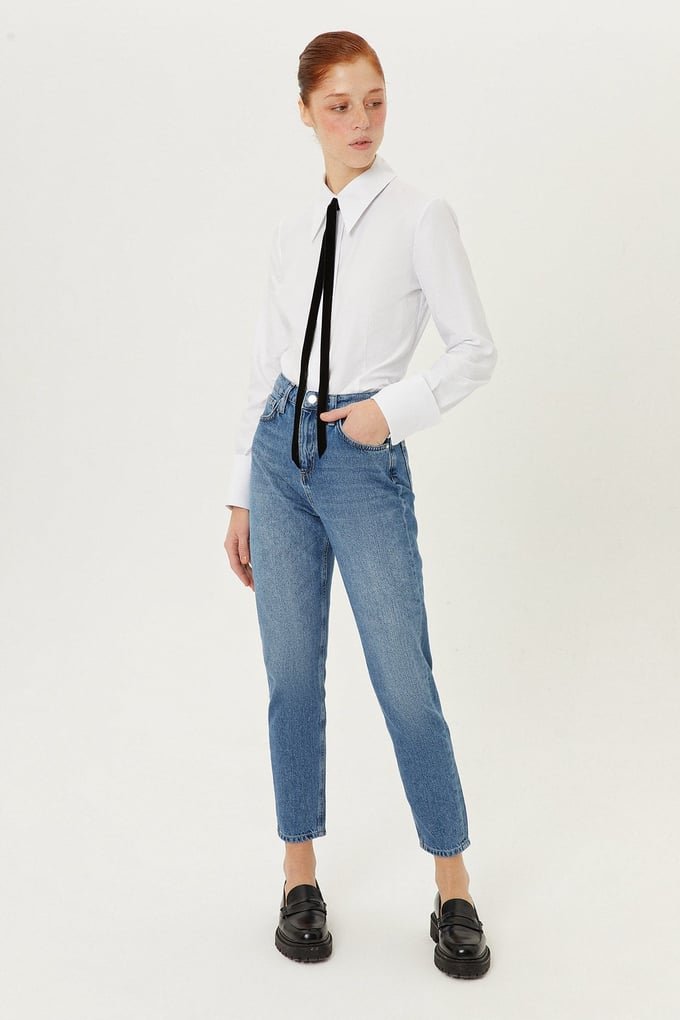 Slim Fit Blue Jeans