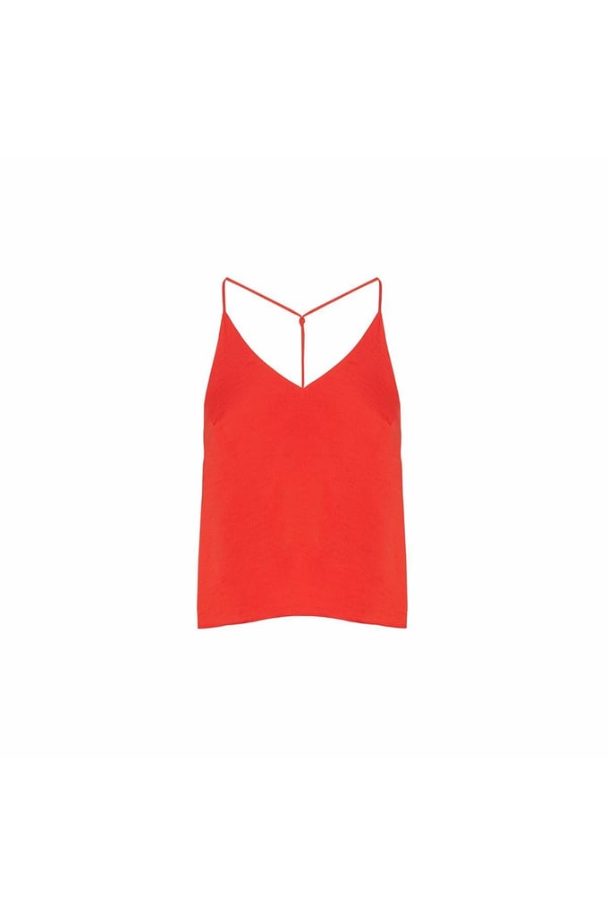 Halter Neck Thin Strapped Poppy Blouse