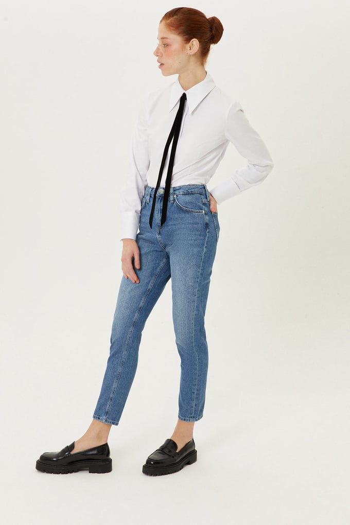 Slim Fit Blue Jeans
