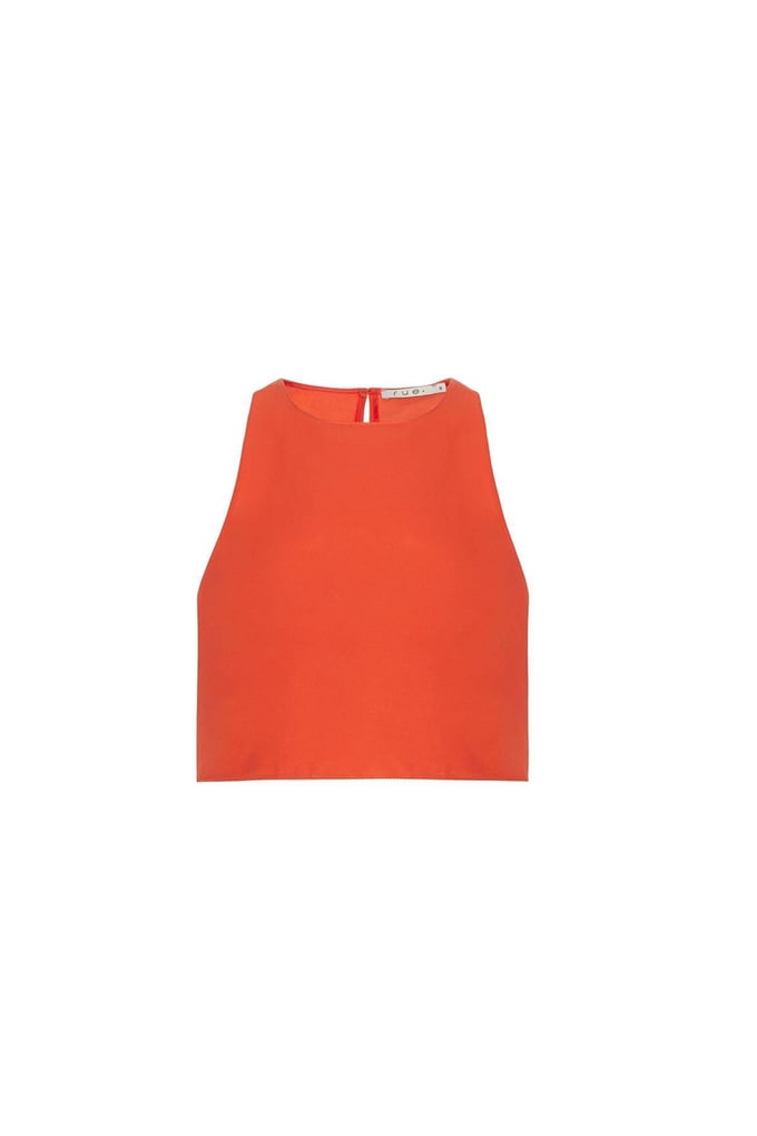 Comfort Fit Strappy Coral Blouse