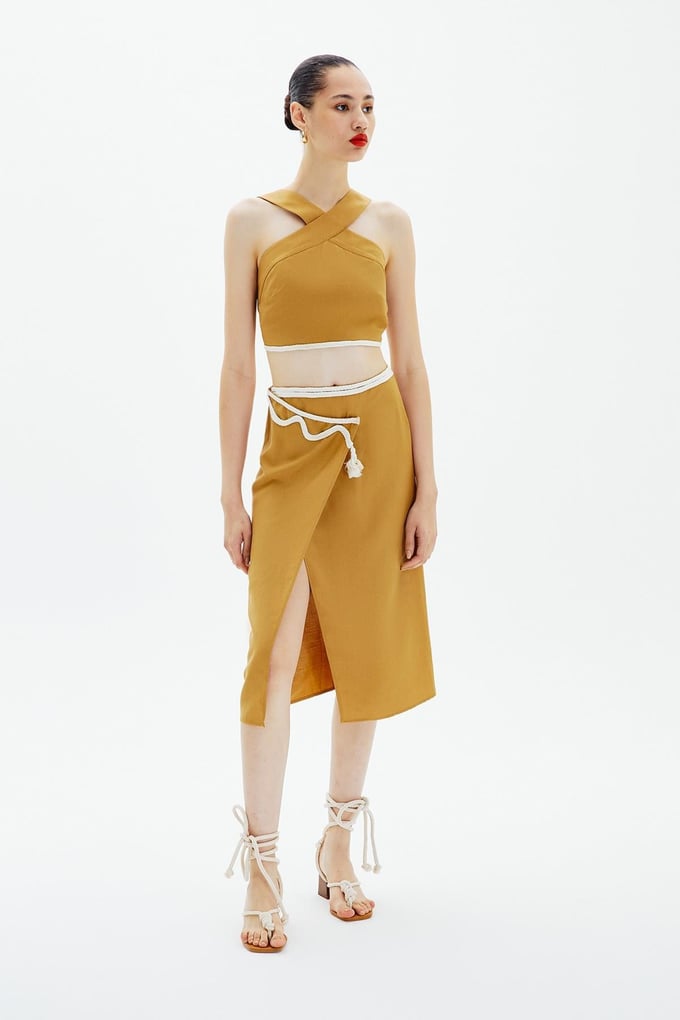 Asymmetric Pareo Skirt