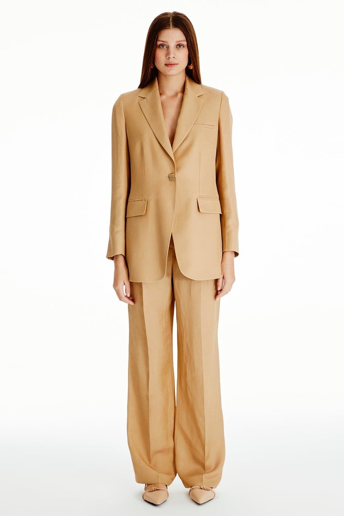 Camel Oversize Blazer