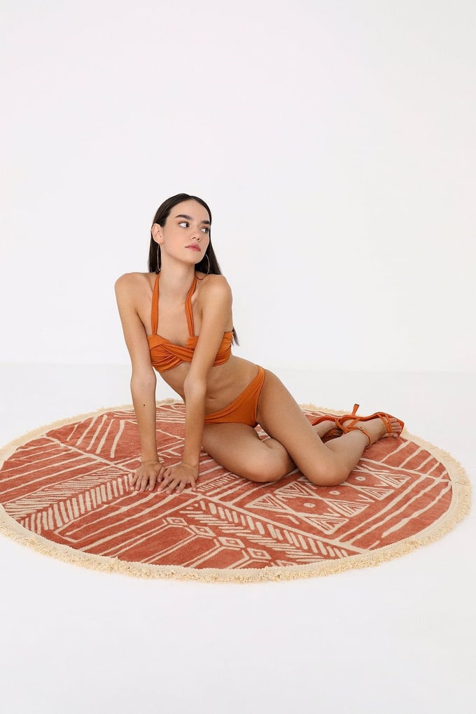 Patterned Beach Towel
