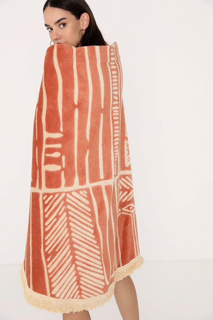 Patterned Beach Towel