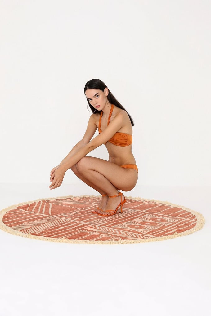 Patterned Beach Towel